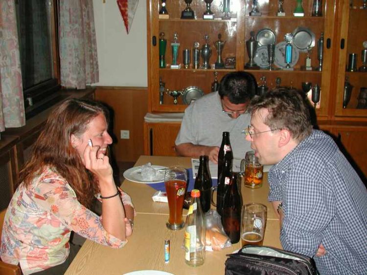 Evi und rechts Detlev
