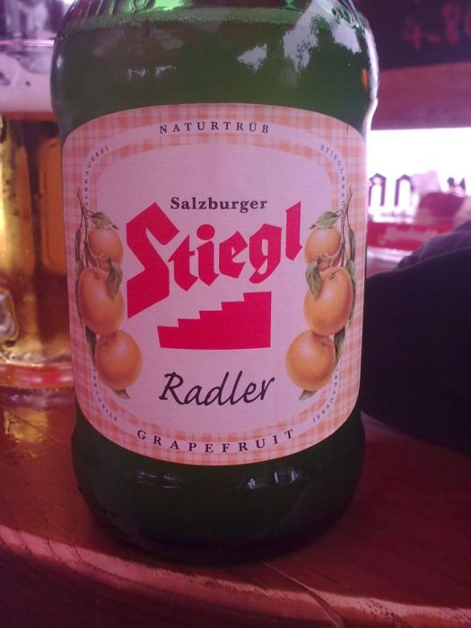 Radler mit Grapefruit, kann man trinken (mu� man aber nicht)
