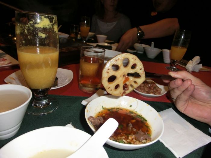 Wurzelknolle der Lotusblume
