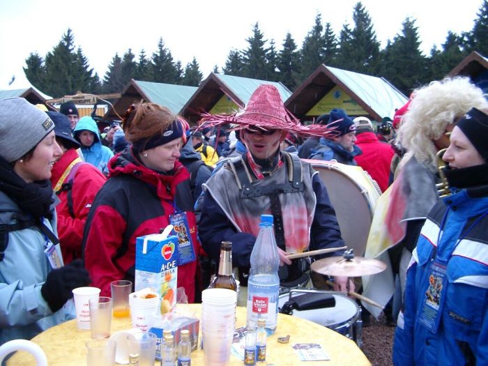 Auch Musikanten ware dabei ...
