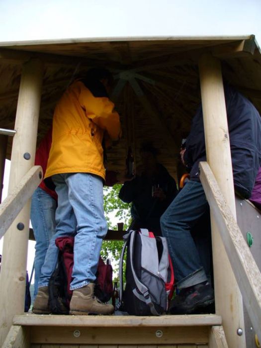 Pause und erste Brotzeit
