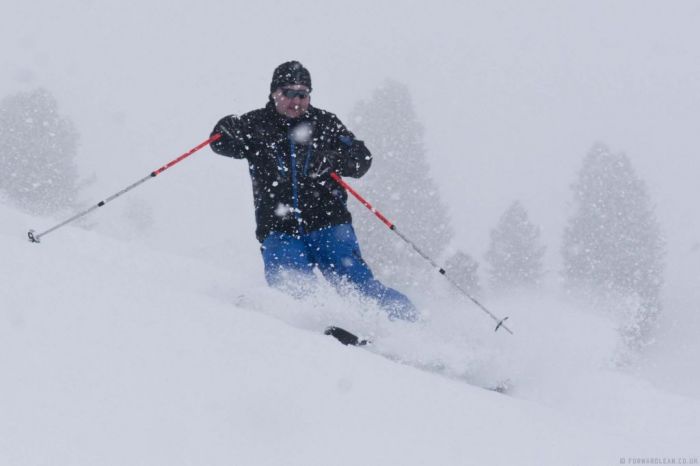 Hans auf der Harakiri in Mayrhofen
