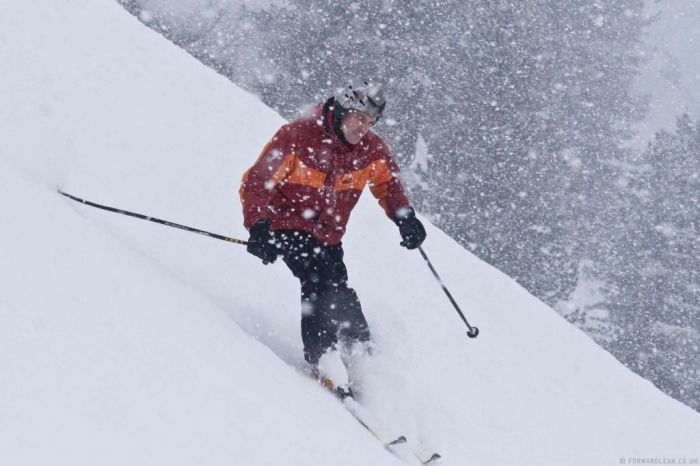 Tobi auf der Harakiri in Mayrhofen
