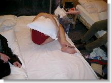 im Schlaf fotografiert